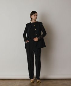 GRACE CONTINENTAL ダンボールニットジレジャケット