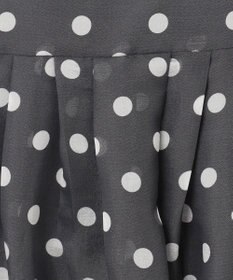 GRACE CONTINENTAL シアードットプリントブラウス