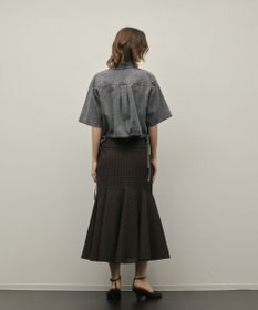 GRACE CONTINENTAL ハーフスリーブデニムシャツ