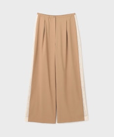 GRACE CONTINENTAL サイドレースイージーパンツ