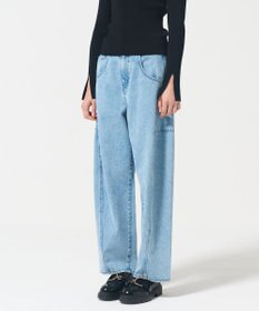 GRACE CONTINENTAL エッグラインデニムパンツ