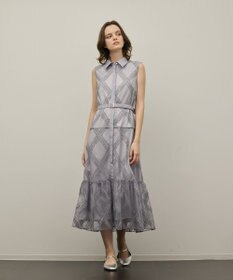 GRACE CONTINENTAL チュールレースワンピース