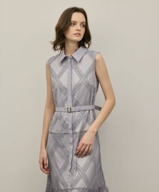 GRACE CONTINENTAL チュールレースワンピース