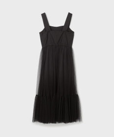 GRACE CONTINENTAL チュールコンビティアードワンピース