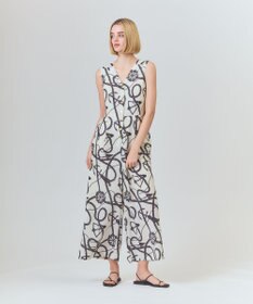 GRACE CONTINENTAL プリントオールインワン キナリ