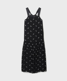 GRACE CONTINENTAL フラワー刺繍ノースリーブワンピース