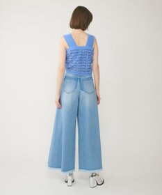 GRACE CONTINENTAL フリンジニットベアトップ