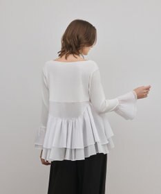 GRACE CONTINENTAL フレアカットトップ