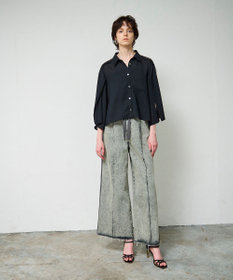 GRACE CONTINENTAL シアーポンチョシャツ