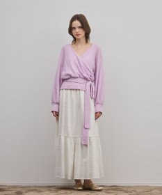 GRACE CONTINENTAL カシュクールニットトップ