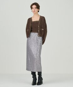 GRACE CONTINENTAL モールニットベアトップ