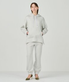 GRACE CONTINENTAL ラメ起毛裏毛フーディ