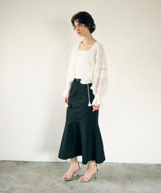 GRACE CONTINENTAL ミディマーメイドスカート