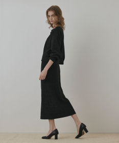 GRACE CONTINENTAL ラメカットスカート