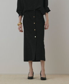 GRACE CONTINENTAL ラメカットスカート