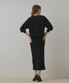 GRACE CONTINENTAL ラメカットスカート