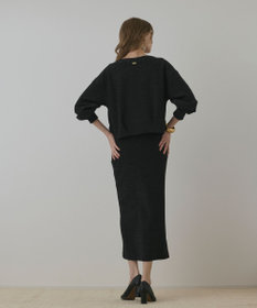 GRACE CONTINENTAL ラメカットスカート