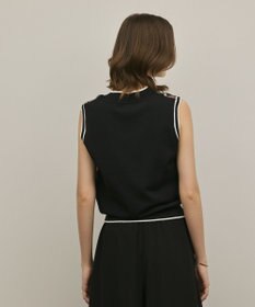 GRACE CONTINENTAL フラワープリントニットトップ