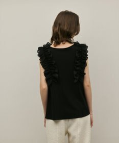 GRACE CONTINENTAL フリル切替カットトップ