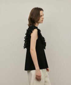 GRACE CONTINENTAL フリル切替カットトップ