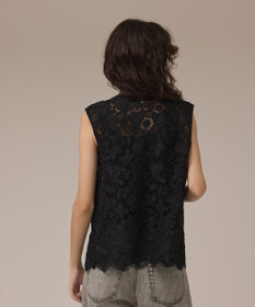 GRACE CONTINENTAL レース刺繍ベスト