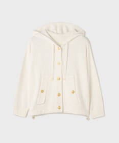 GRACE CONTINENTAL ニットフーディブルゾン