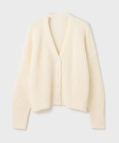 GRACE CONTINENTAL 畦ルーズニットカーディガン