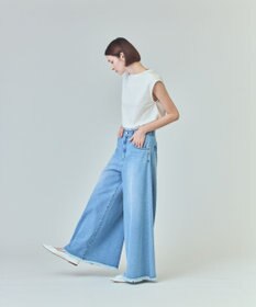 GRACE CONTINENTAL バギーデニムパンツ