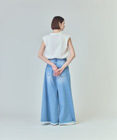 GRACE CONTINENTAL バギーデニムパンツ