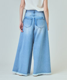 GRACE CONTINENTAL バギーデニムパンツ