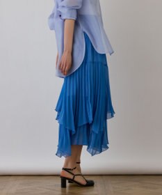 GRACE CONTINENTAL イレギュラープリーツスカート