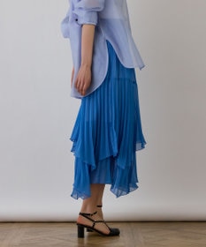 GRACE CONTINENTAL イレギュラープリーツスカート