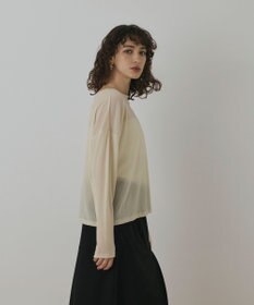 GRACE CONTINENTAL フロッキーオーバーカットトップ