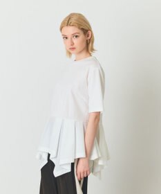 GRACE CONTINENTAL ペプラムカットトップ