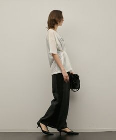 GRACE CONTINENTAL タックロゴTシャツ