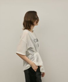 GRACE CONTINENTAL タックロゴTシャツ