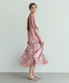 GRACE CONTINENTAL バンダナプリントシャツドレス