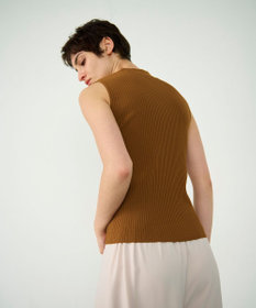 GRACE CONTINENTAL ハイネックリブニットトップ