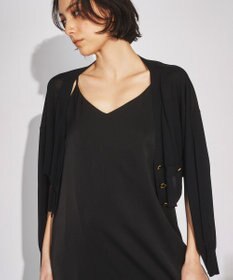 GRACE CONTINENTAL ショートルーズニットカーディガン