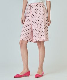 GRACE CONTINENTAL ドットハーフパンツ