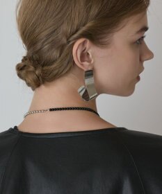 GRACE CONTINENTAL フェイクレザーライダース