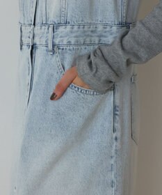 GRACE CONTINENTAL デニムロングジレワンピース