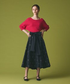 GRACE CONTINENTAL カクテルモチーフスカート