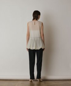 GRACE CONTINENTAL バルーンチュールトップ