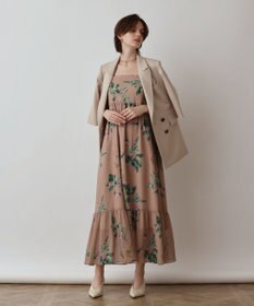 GRACE CONTINENTAL プリントセパレートワンピース