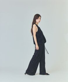 GRACE CONTINENTAL チュールフェザータンクトップ