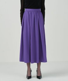 GRACE CONTINENTAL タックギャザータフタスカート