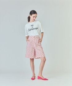 GRACE CONTINENTAL ドットハーフパンツ