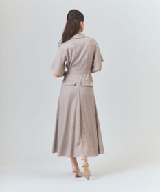 GRACE CONTINENTAL リネンデニムライクワンピース