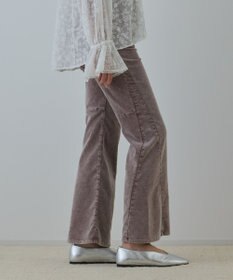 GRACE CONTINENTAL コーデュロイフレアパンツ